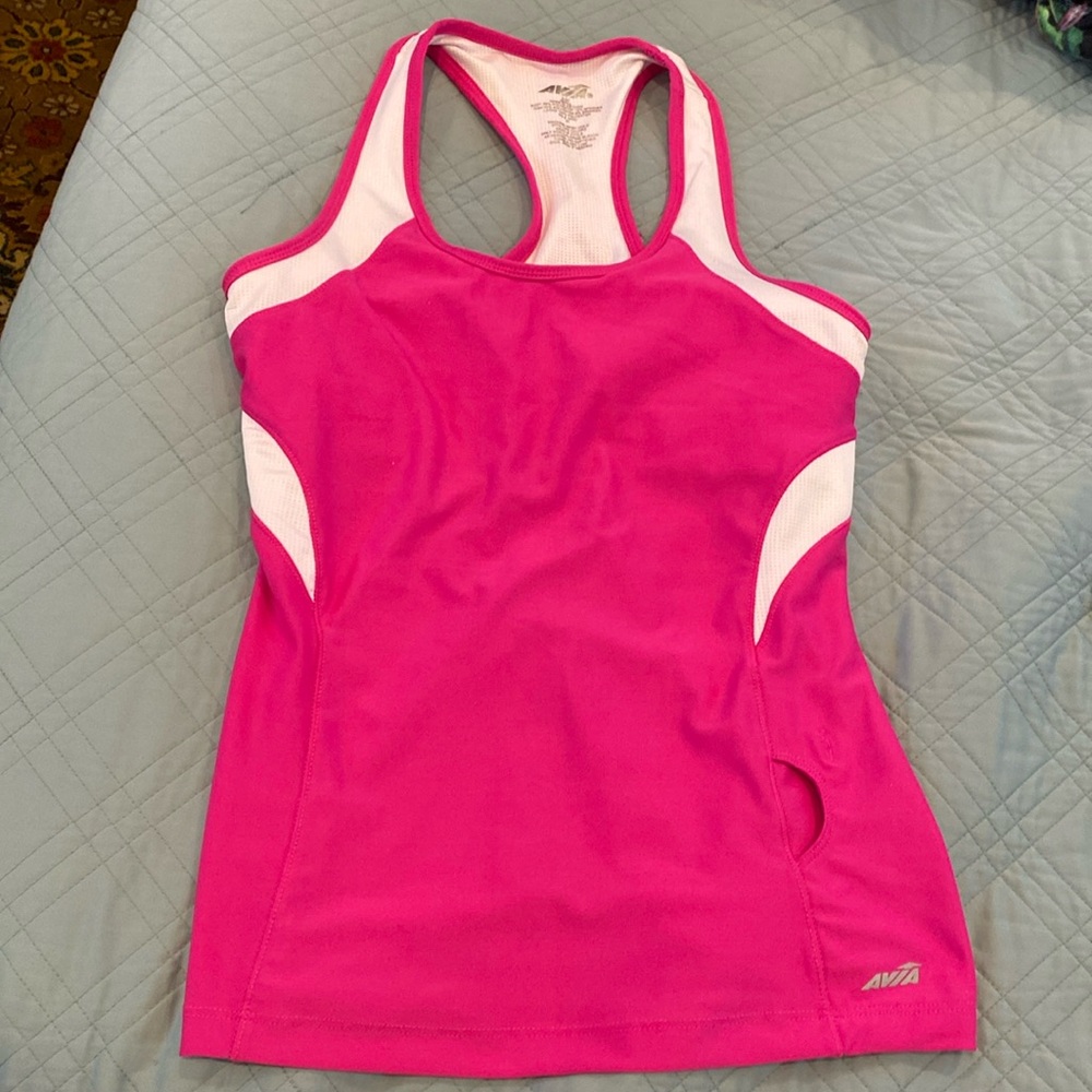 Avia Tank Women's Pink Activewear Small